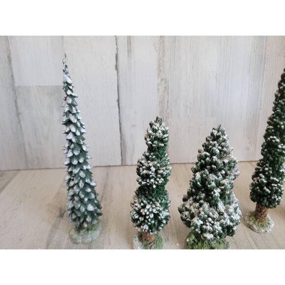 Dept 56 52614 Snowy Evergreen tree Village accessory xmas - Picture 4 of 7